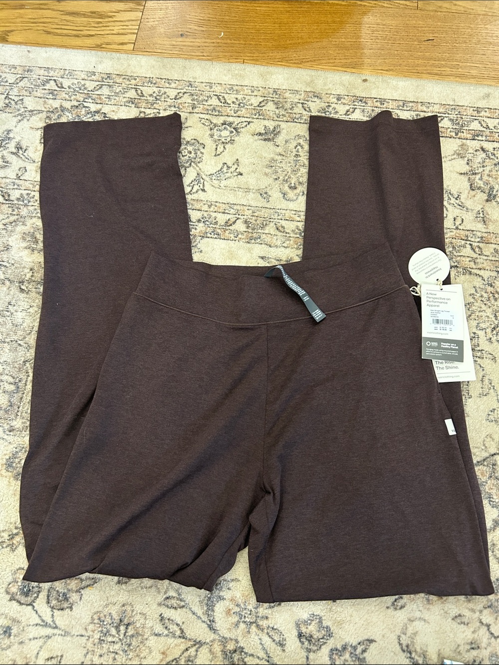 NWT! Vuori Java Heather Halo Straight Leg Trouser